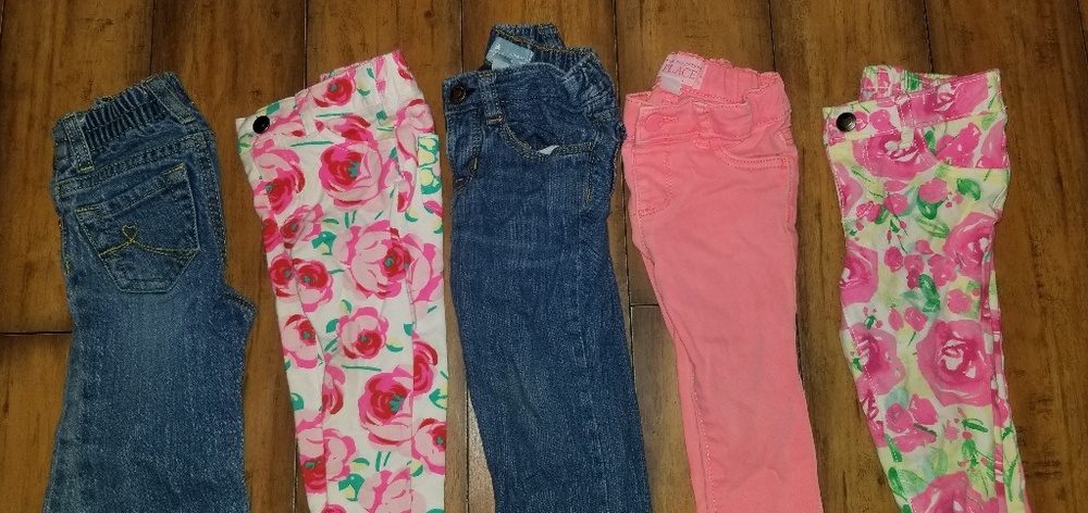 5 toddler girls jeans